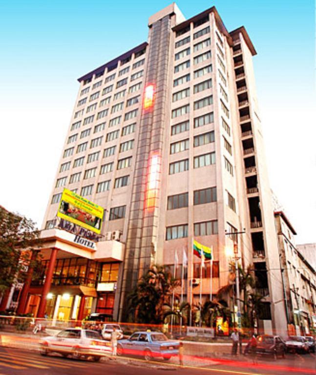 Asia Plaza Hotel Rangoon Eksteriør billede